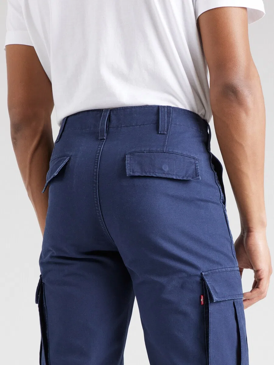 Брюки-карго LEVI'S Regular, цвет морской синий — фото 2