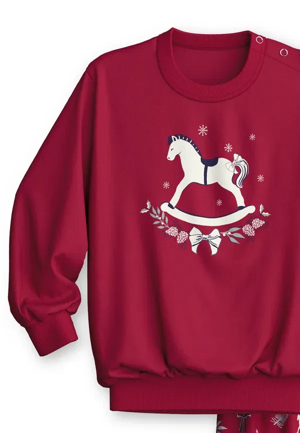 Пижамный комплект Calida, темно-красный — фото 2