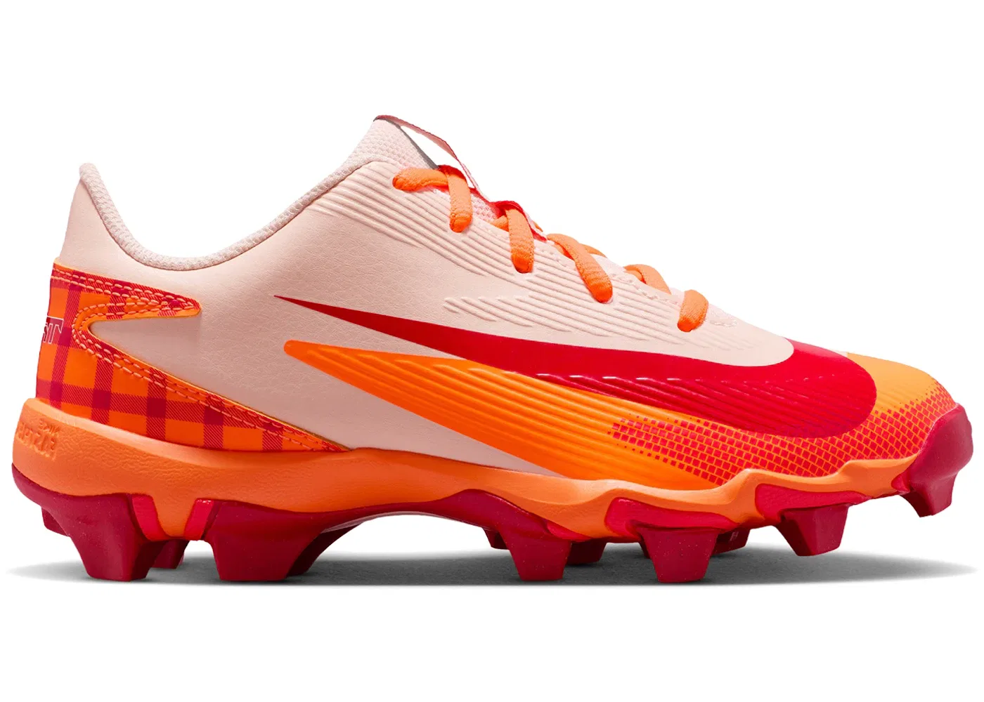 Детские бутсы Nike Diamond Clutch, Orange Quartz/Total Orange/Bright Crimson/University Red