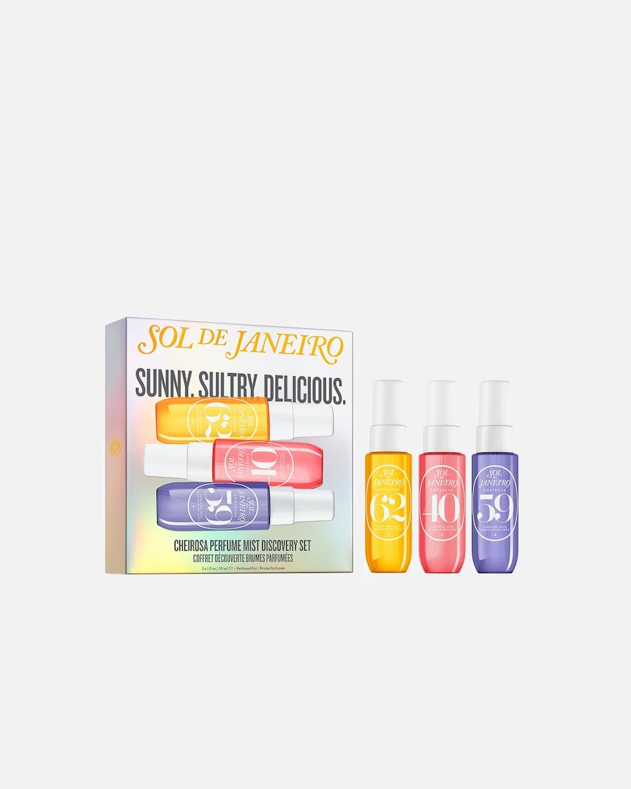 Набор парфюмерных спреев Sol de Janeiro Cheirosa Perfume Mist Trio Discovery, 3 шт