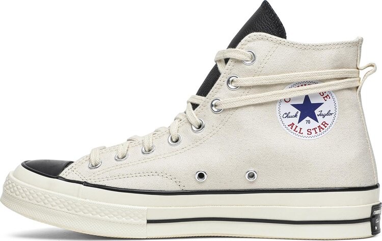 Кроссовки Converse Fear of God x Chuck 70 High Natural Ivory, кремовый — фото 3