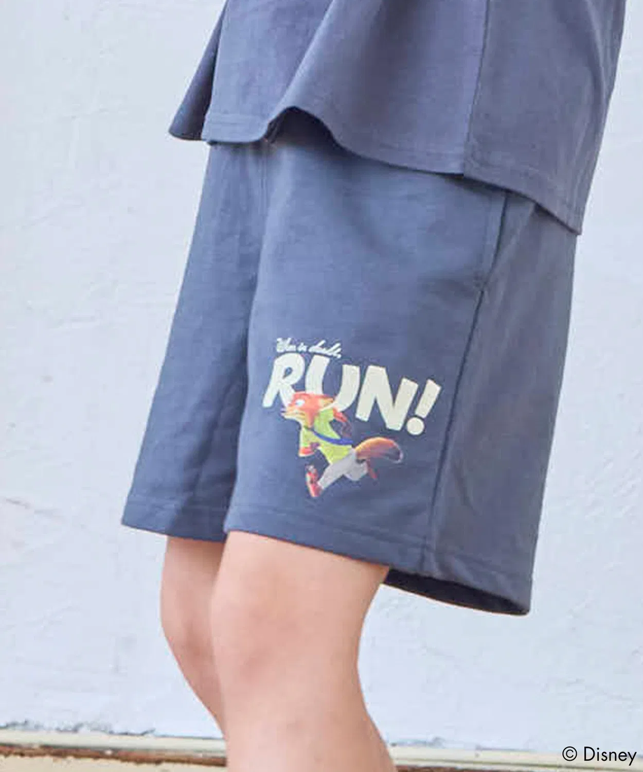 Детские шорты с принтом Zootopia, модель Zootopia Print Shorts Disney, Charcoal
