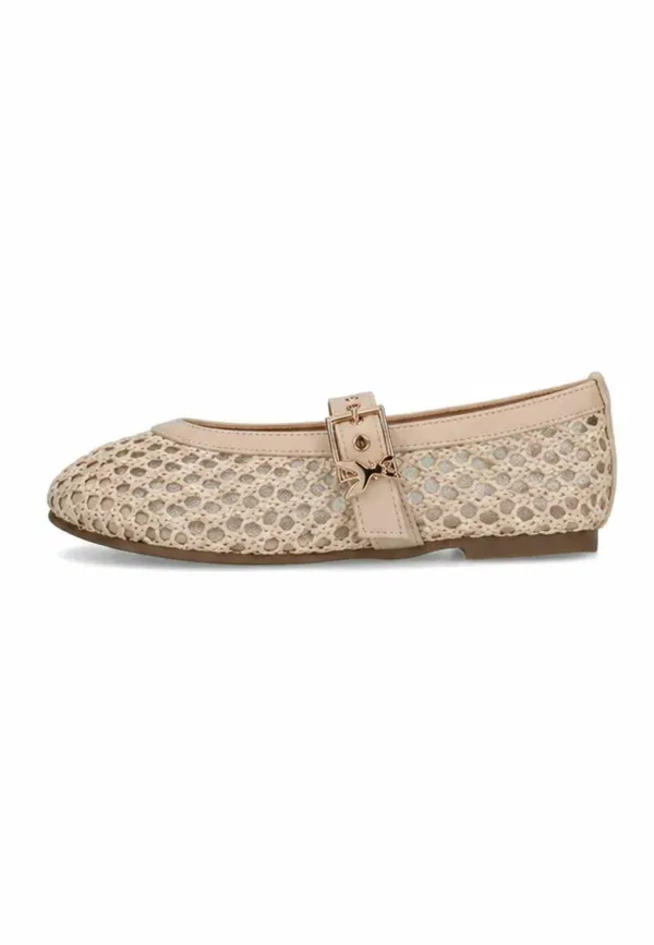 Туфли кожаные Pk325 Patrizia Pepe, бежевый