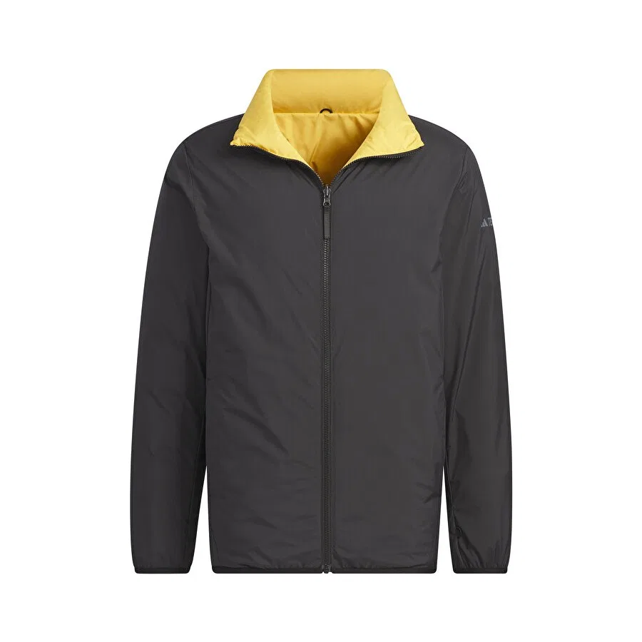 Мужская куртка-три в одном с утеплителем из гусиного пуха 800 fill adidas 3IN1 GOOSE JKT, Черный — фото 2