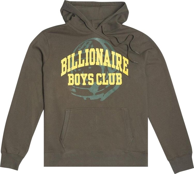 

Худи Billionaire Boys Club Collegiate Hoodie 'Green White', зеленый
