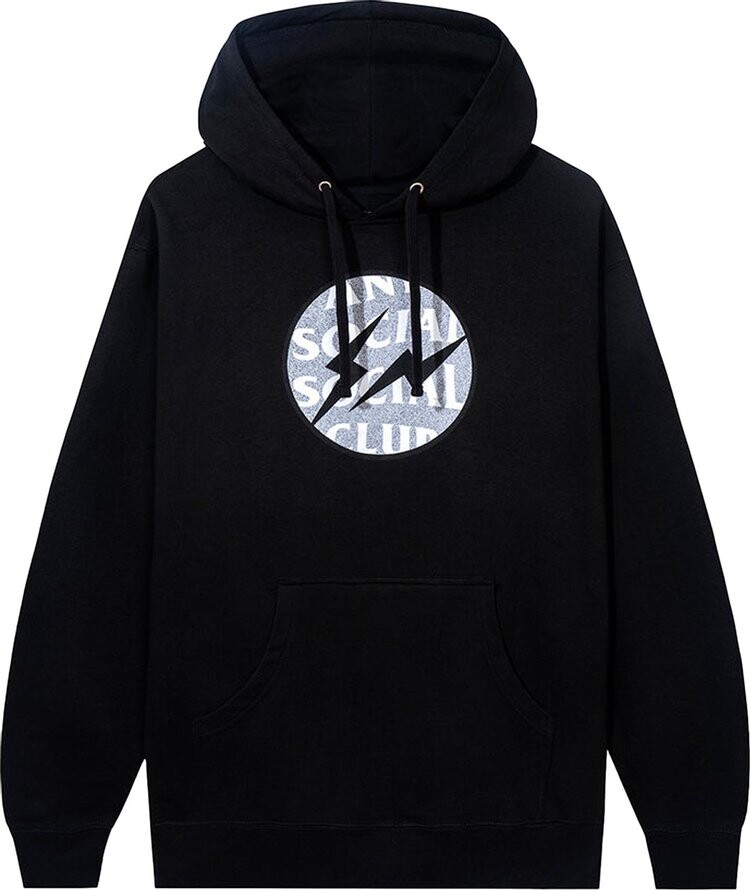 

Худи Anti Social Social Club x Fragment Called Interference Hoodie 'Black', черный