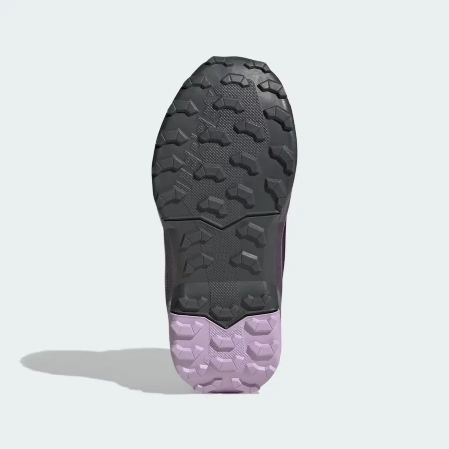 Детские ботинки на шнуровке TERREX AX4R CW+ MID K adidas, Фиолетовый — фото 4