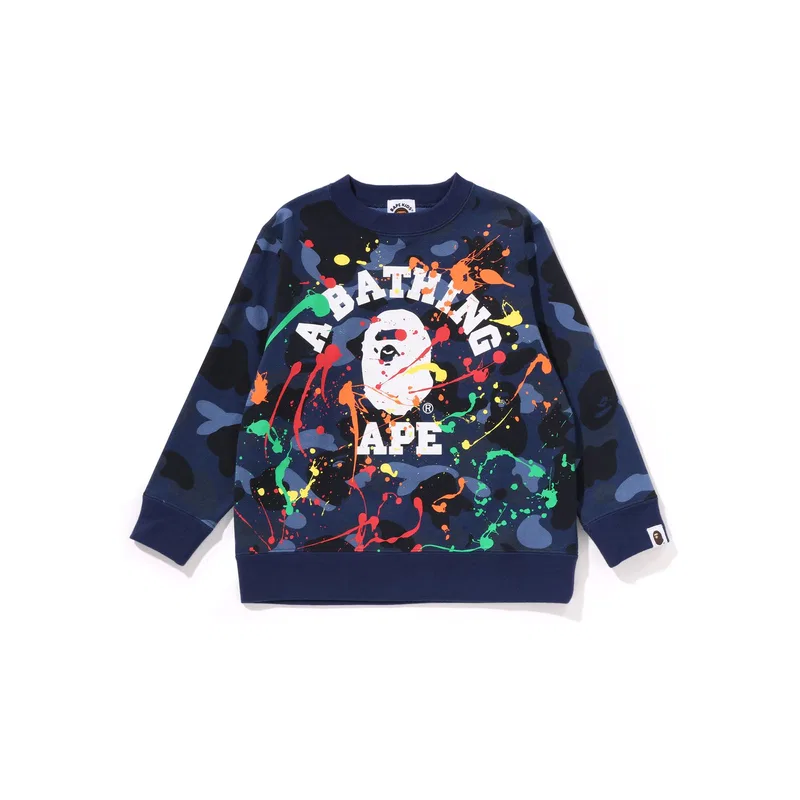 Свитшот для детей 3-7 лет A Bathing Ape, Dark Blue NYX