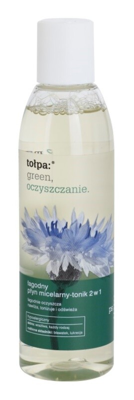 

Мицеллярная вода с тоником 2 в 1 Tołpa Green Cleaning