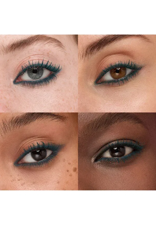 Тушь для ресниц Maxi mod colour - тушь для ресниц 12 мл Kiko Milano, цвет metallic green — фото 4