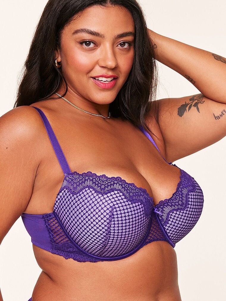 

Бюстгальтер Adore Me Rubie Push-Up, фиолетовый
