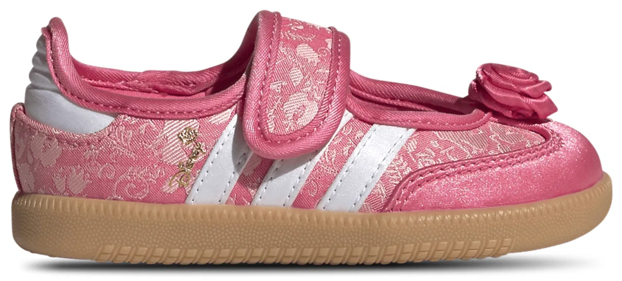 Детские кроссовки для девочек с принтом Samba Jane adidas, Supplier Colour Supplier Colour Gum