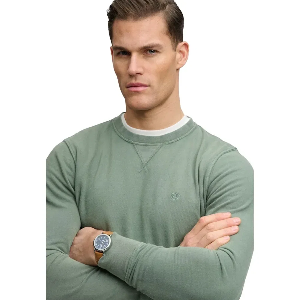 Толстовка Classic Essential Superdry, зеленый — фото 3