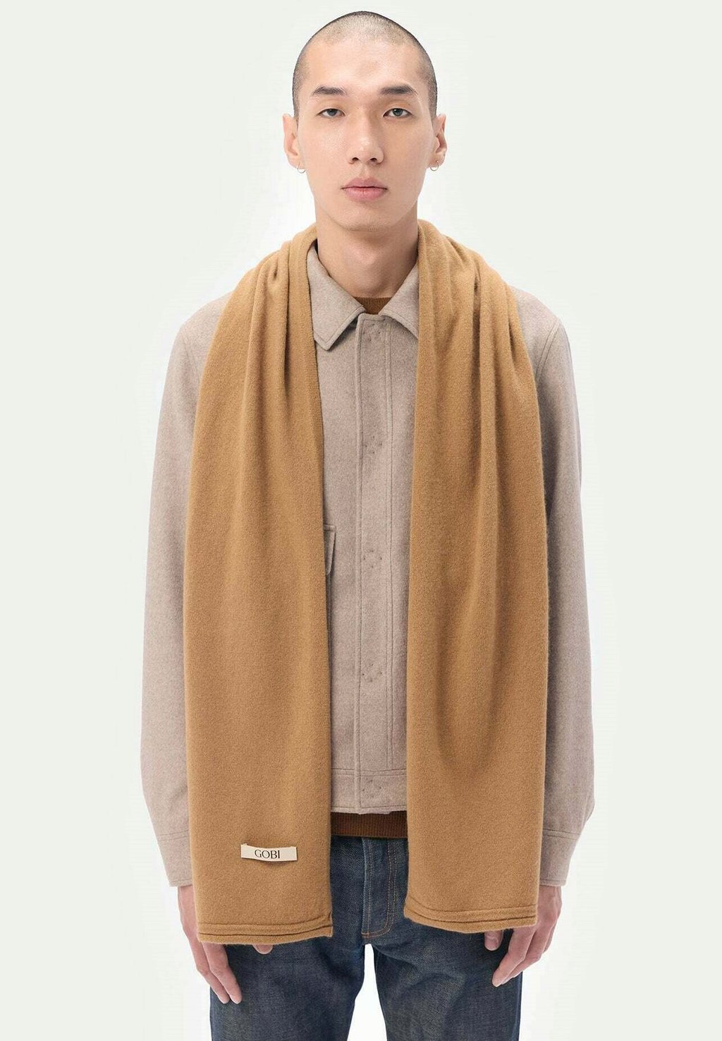 

Шарф GOBI Cashmere, коричневый