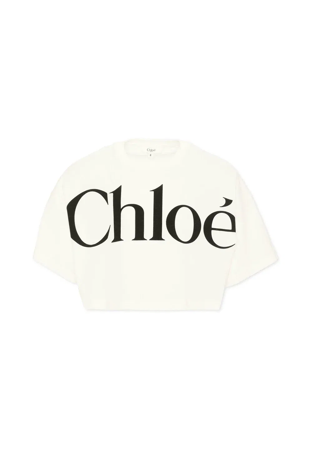 Футболка - футболка с принтом Chloé, Ivory
