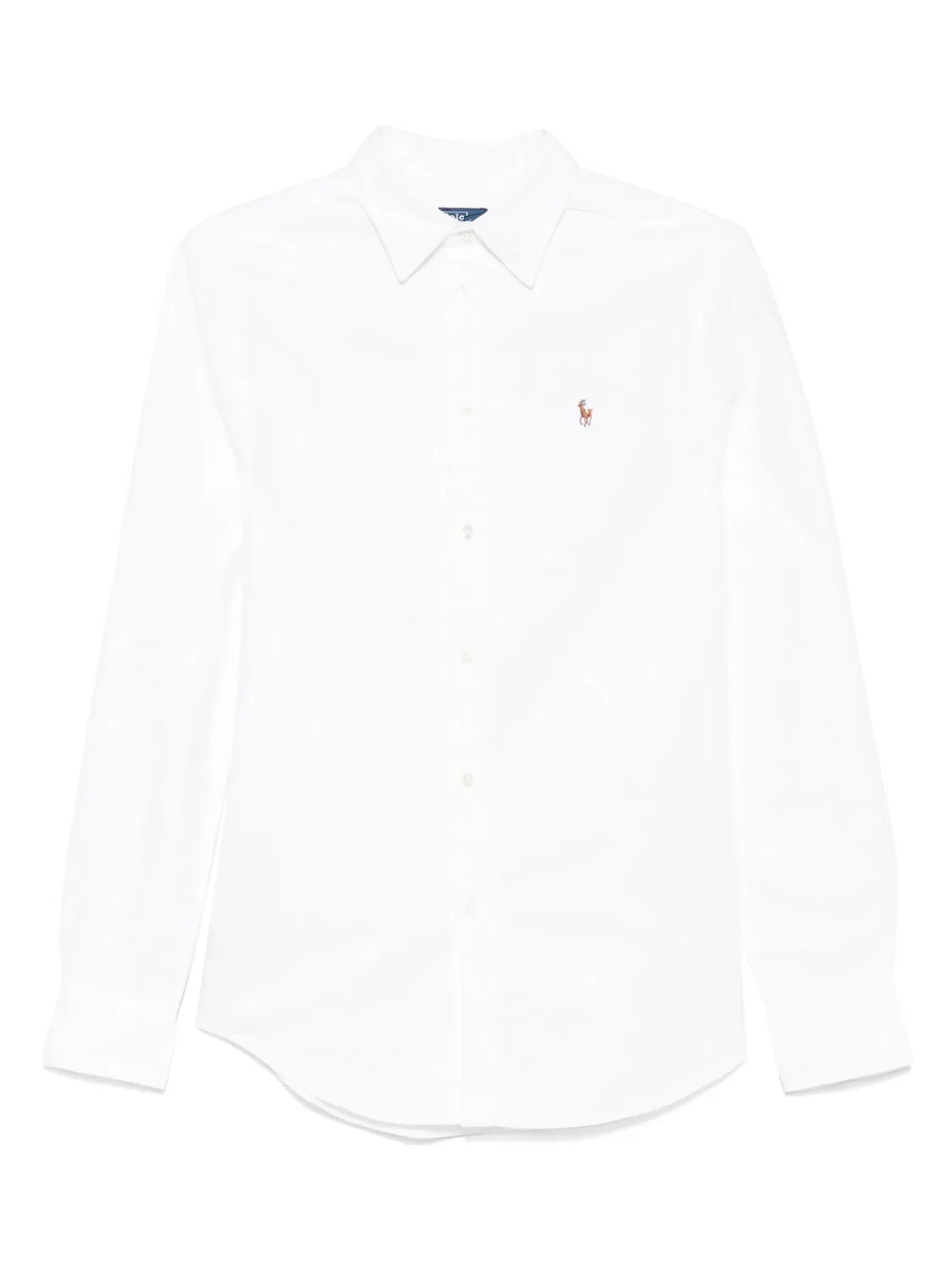 Рубашка с вышивкой лошади Polo Ralph Lauren, белый