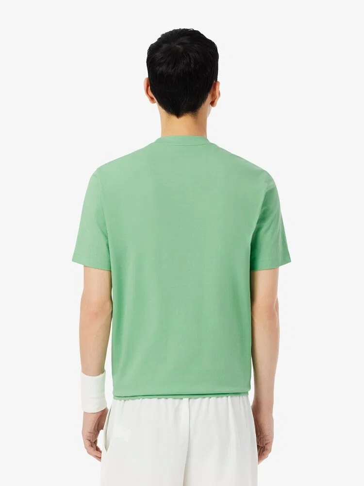 Футболка с длинным рукавом базовая LACOSTE, Green — фото 3
