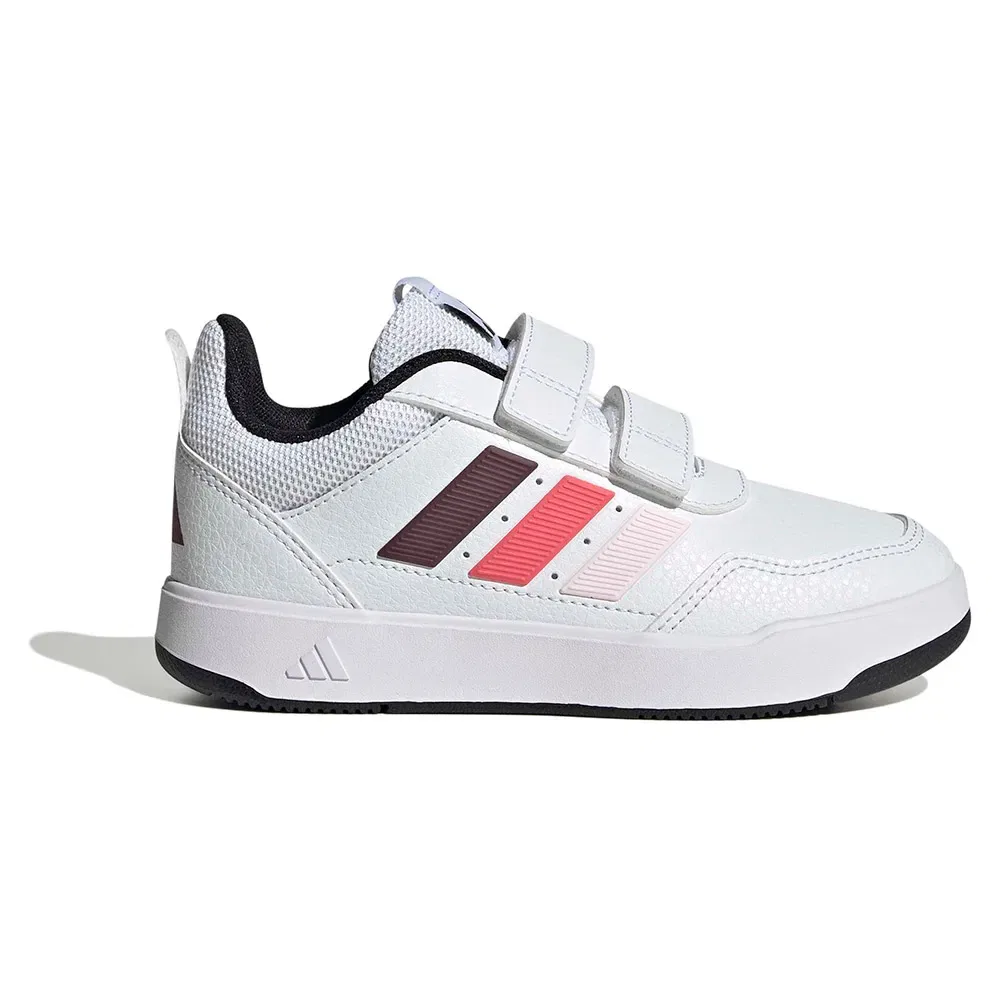 Детские кроссовки для девочек с липучками Tensaur Sport 3.0 CF Adidas, White