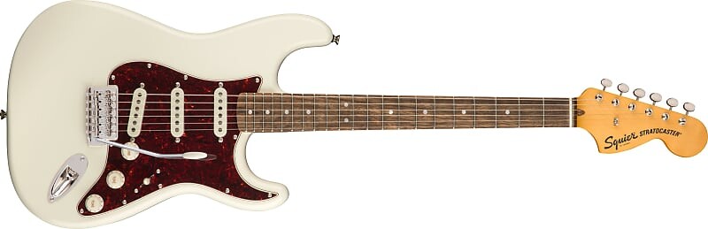 

Электрогитара Squier by Fender Classic Vibe 70s Stratocaster Laurel Fretboard Olympic White