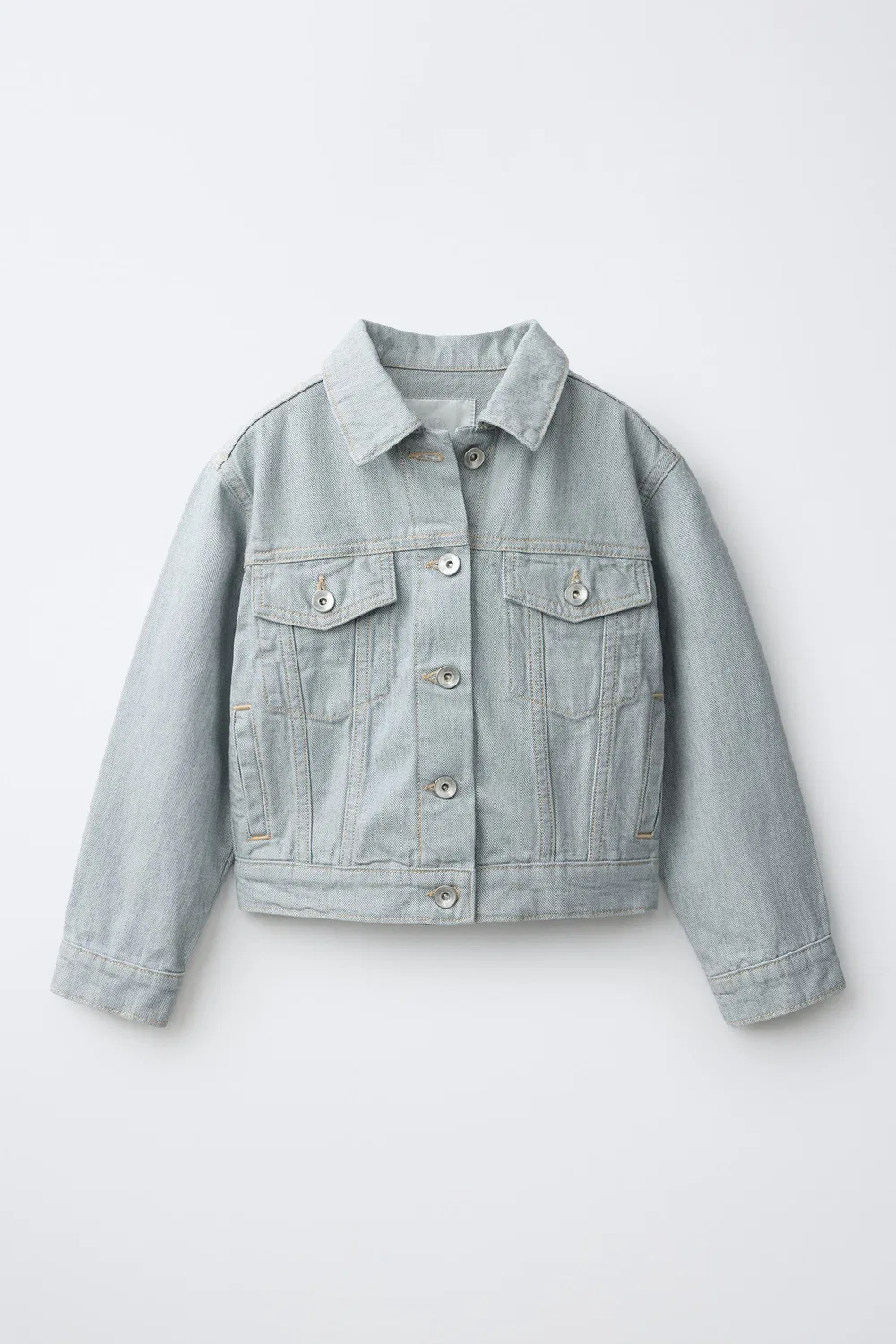 Джинсовая куртка ZARA, Light blue
