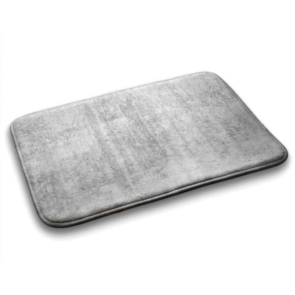 

Коврик для ванной Tulup Graue Wand, 90x1x90 см, серый