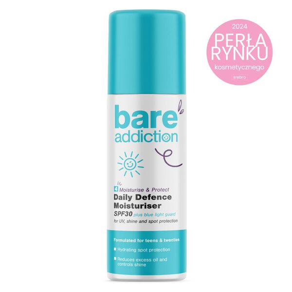 Крем для лица Bare addiction — Увлажняющий для жирной и проблемной кожи с spf30, 50 мл — фото 2