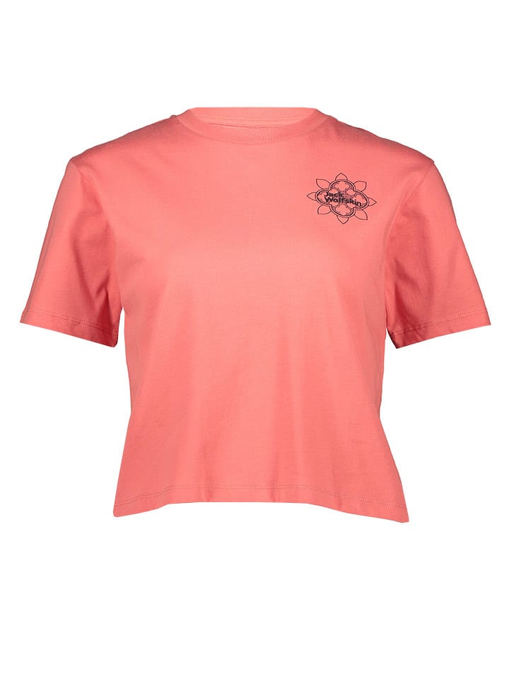 

Jack Wolfskin Розовая футболка