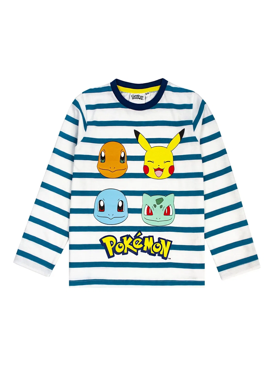 Пижама длинная с принтом Pokémon Vanilla Underground, синяя — фото 2