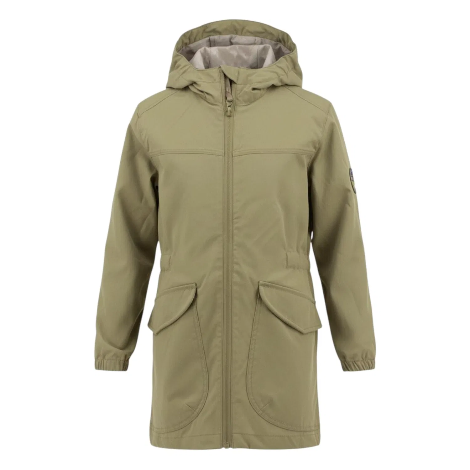 Детская ветрозащитная куртка Treasure Hunter Parka Jack Wolfskin, Grun