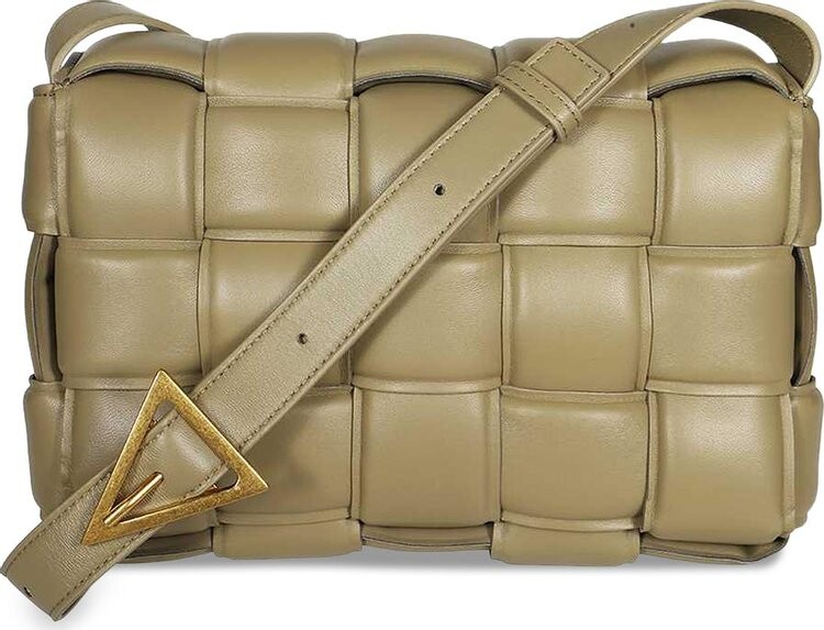 

Сумка Bottega Veneta Padded Cassette Taupe/Gold, коричневый