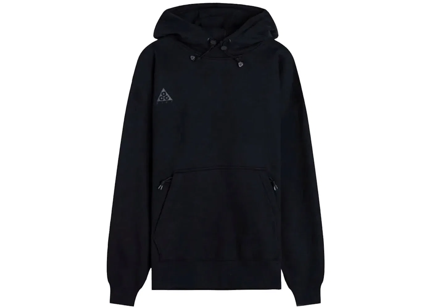 Мужской пуловер-худи с флисом Therma-Fit ACG Nike, Black