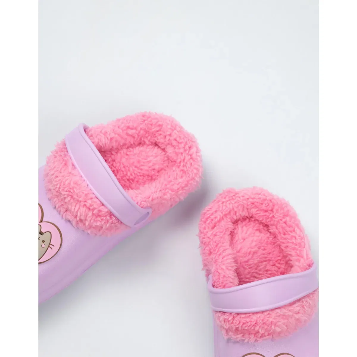 Детские сабо для девочек Heart Clogs Pusheen, Purple — фото 3