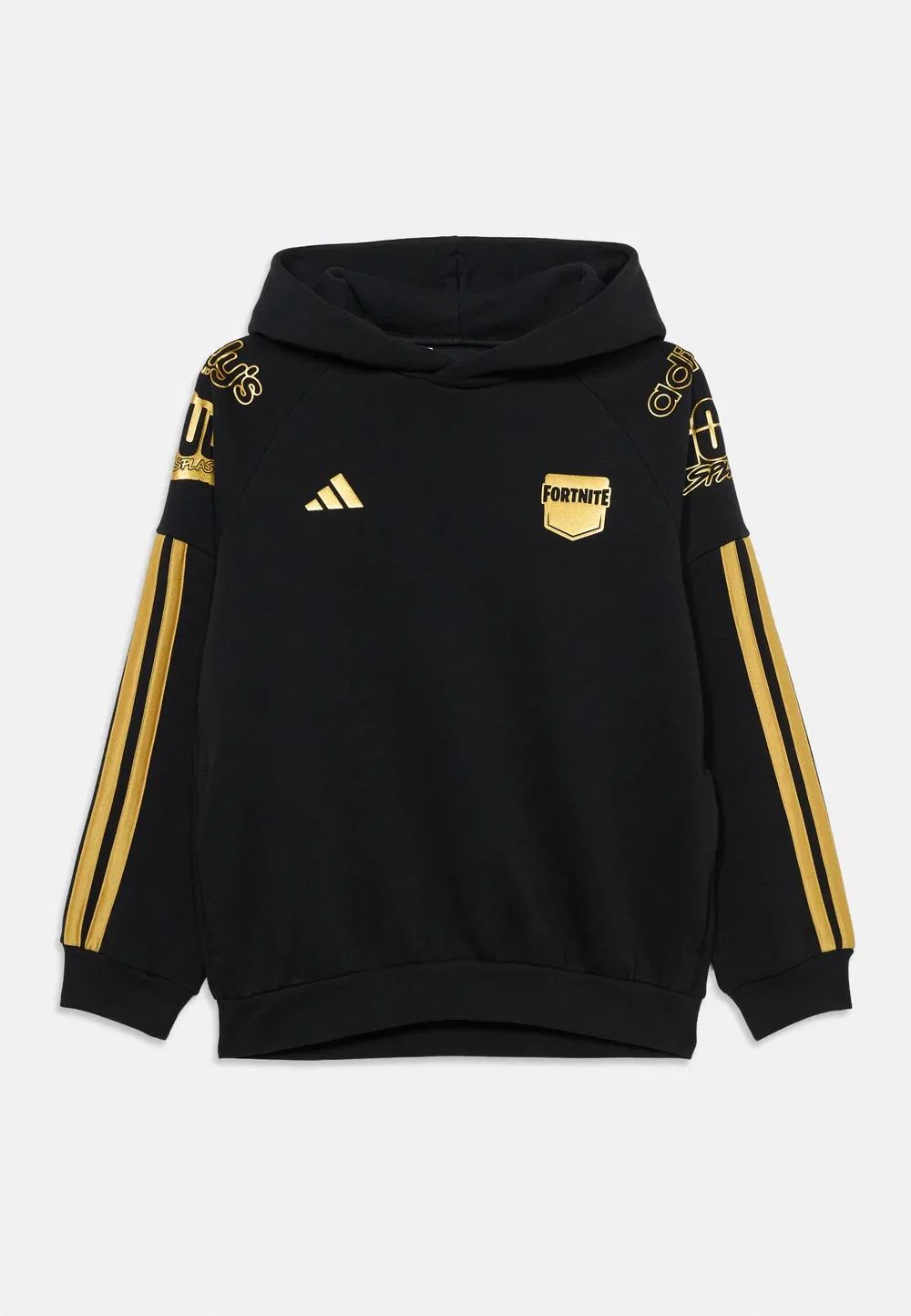 Толстовка унисекс с символикой Fortnite Adidas Performance, Black/Gold-Coloured