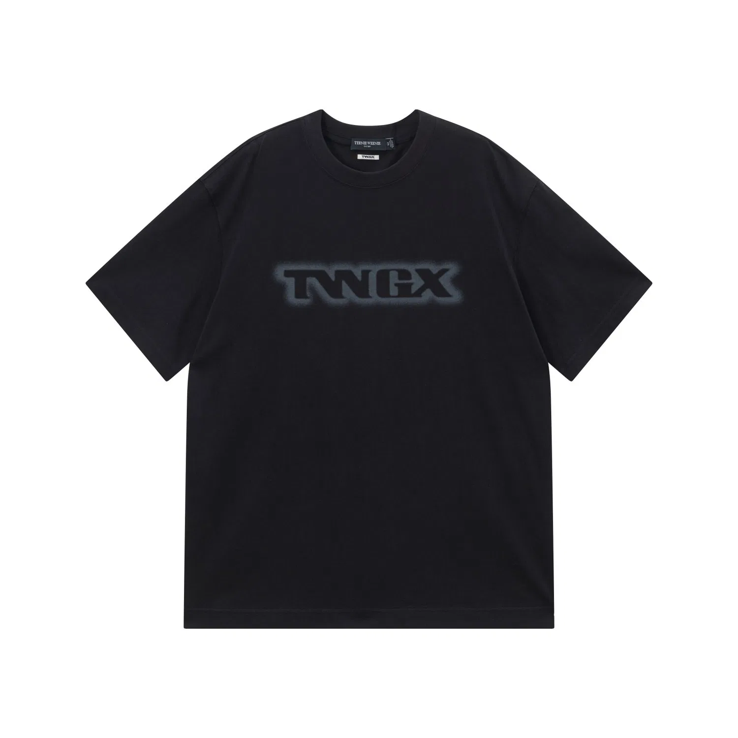 Детская футболка с принтом CleanFit Teenie Weenie Men, Texture Black