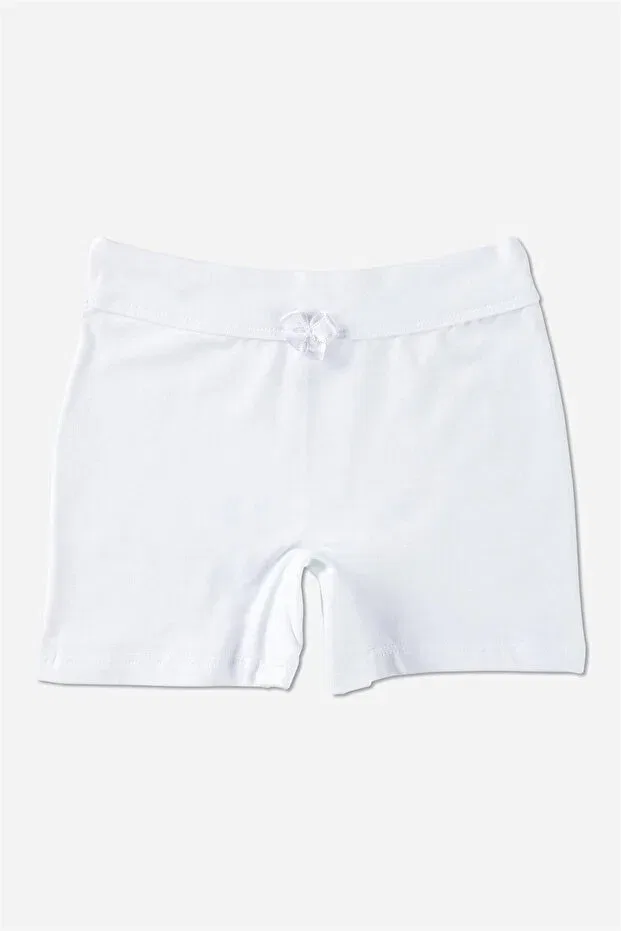 Детские боксеры для девочек хлопковые Basics Baykar, White — фото 4