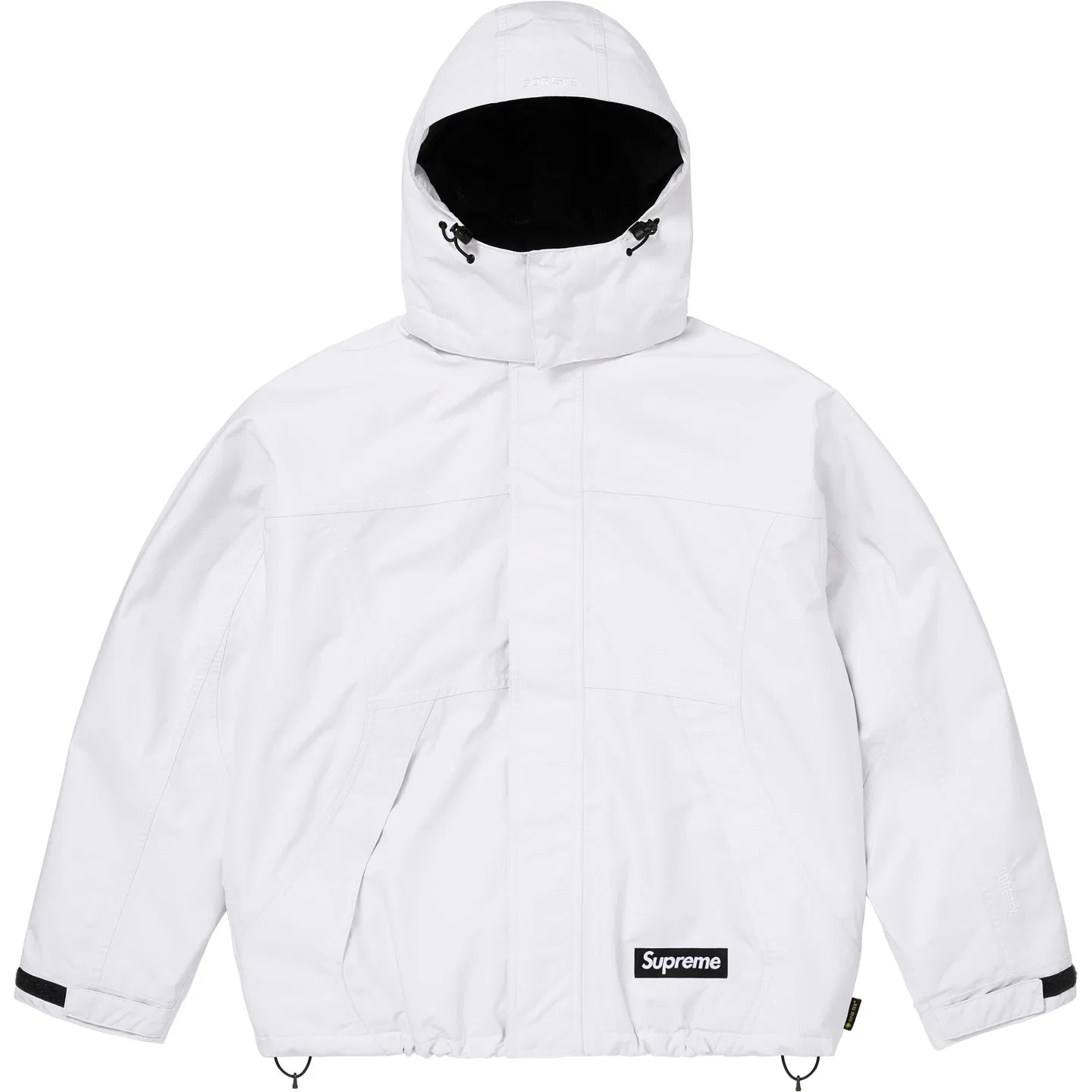 Детская куртка с капюшоном и отстегивающейся подкладкой Supreme, White/White