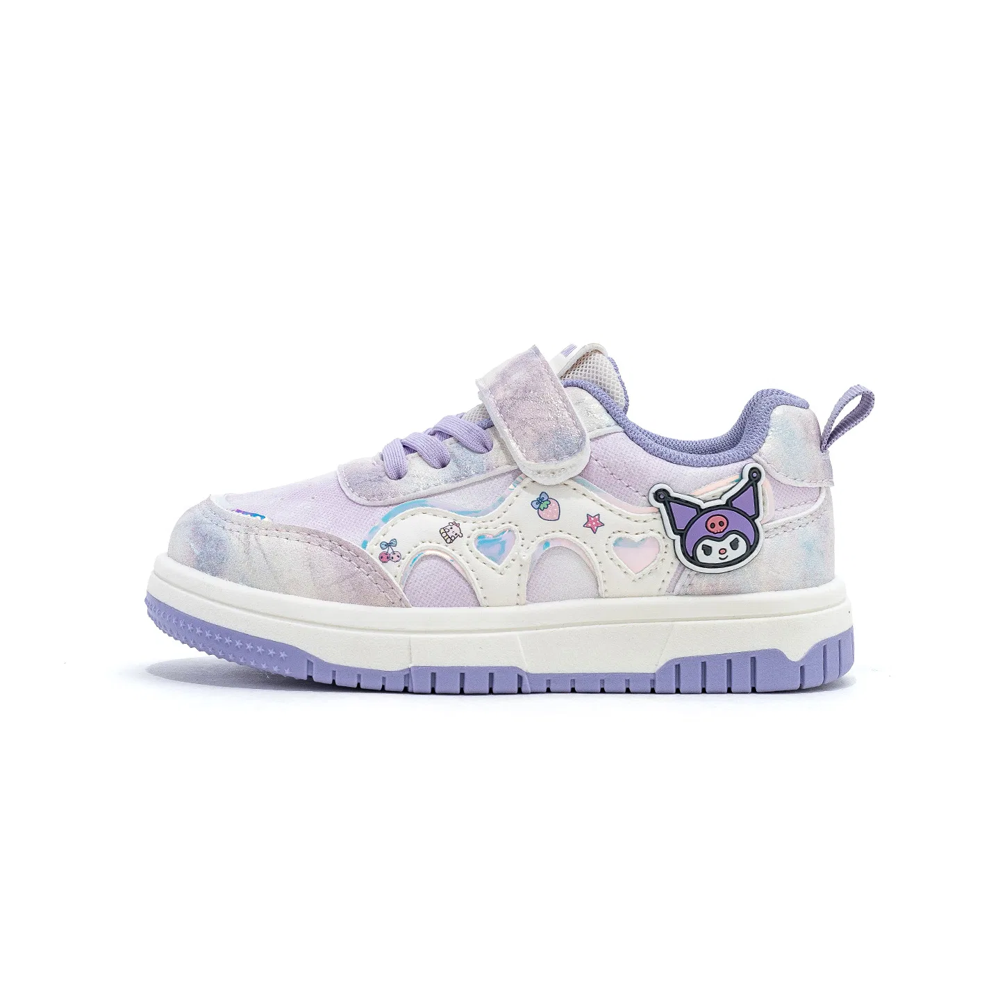Детские кроссовки для скейтбординга с принтом Hello Kitty Sanrio, Purple