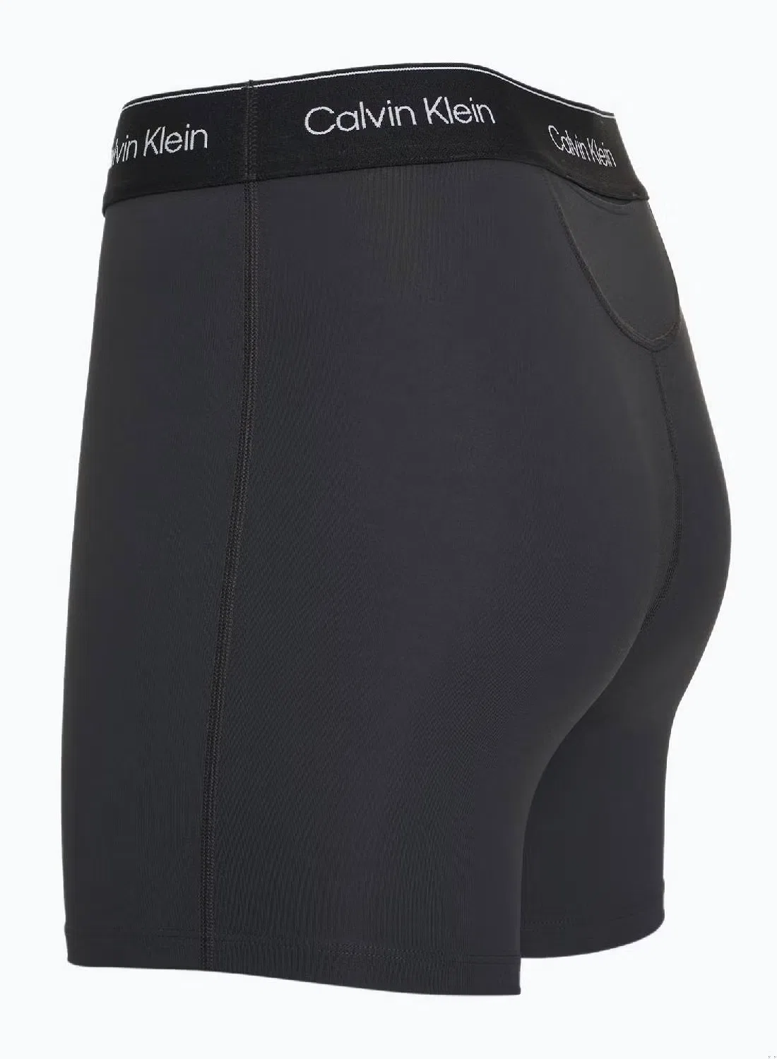 Шорты спортивные облегающие CK Sport, Calvin Klein, черный — фото 2