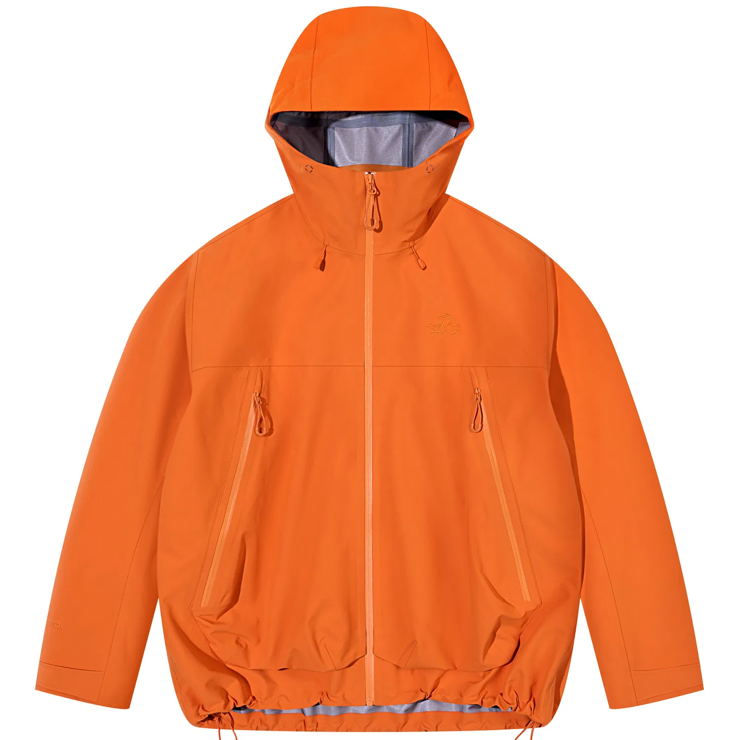 Детская ветровка с капюшоном PELLIOT, Red Orange