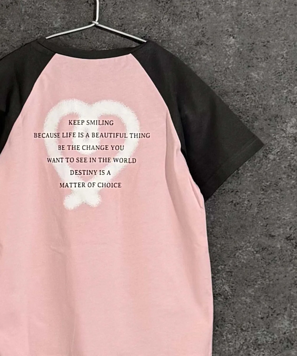 Детская футболка с принтом с коротким рукавом Universal Style Wear, Pink