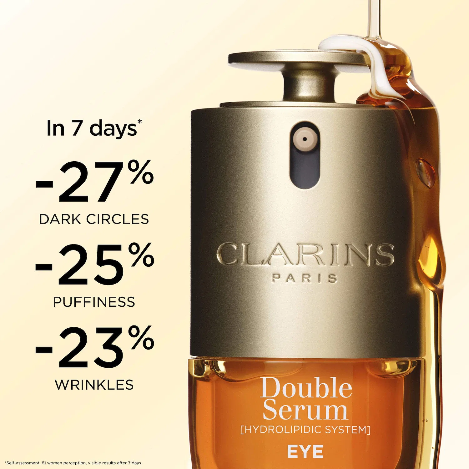 Сыворотка для глаз 20 мл с эффектом осветления Clarins, Double Serum Eye — фото 2