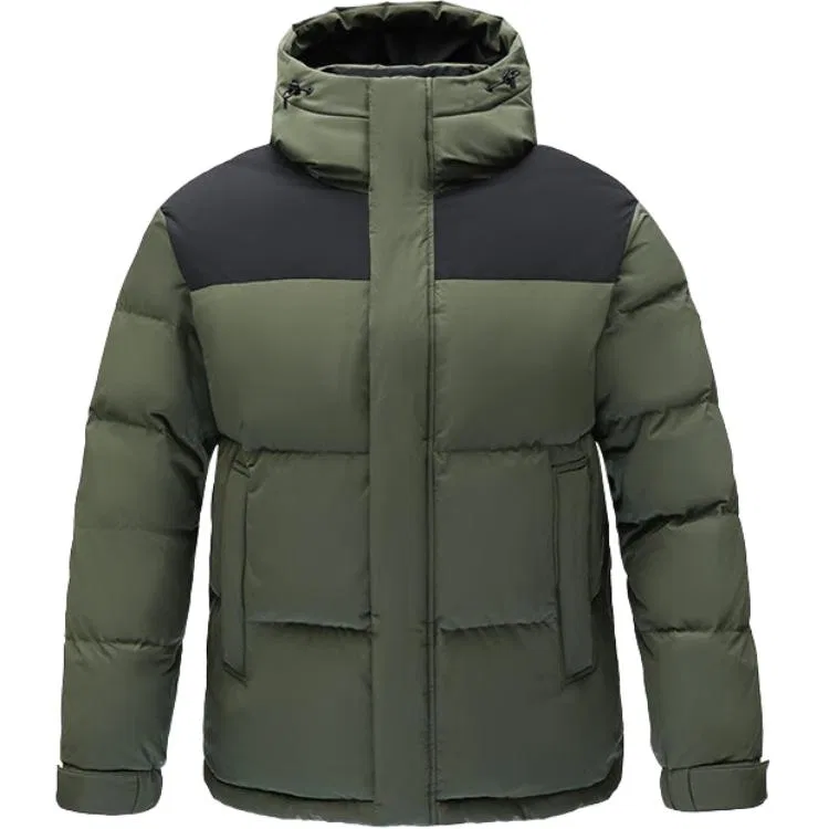 Детский пуховик с капюшоном Tundra Green Mizuno, Tundra Green