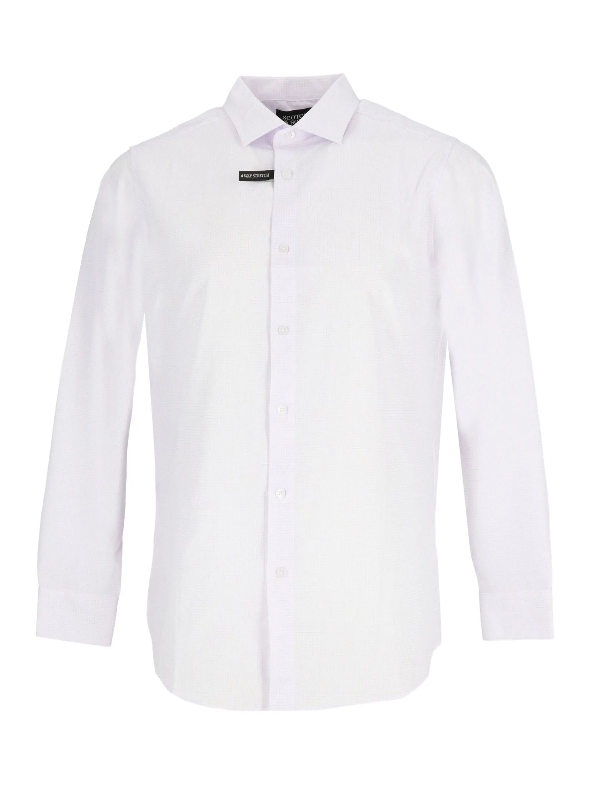 

Рубашка в клетку Scotch & Soda, фиолетовый