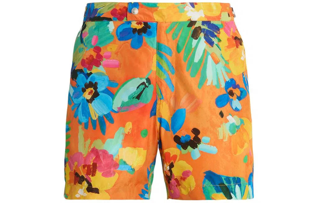 Мужские пляжные шорты с принтом Polo Ralph Lauren, Multicolor