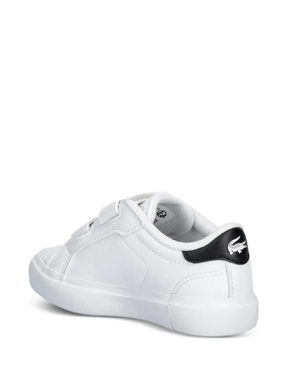 Кроссовки на липучках Lacoste Kids, белый — фото 3
