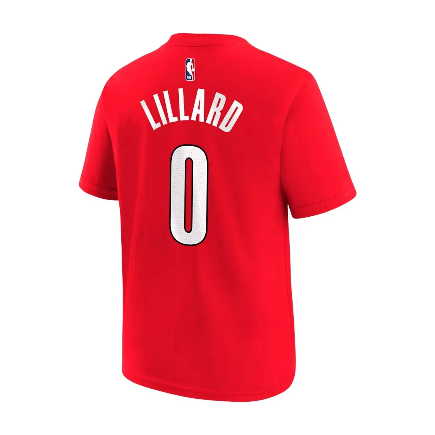 Детская футболка для баскетбола Damian Lillard Portland Trail Blazers Statement Edition NBA T-Shirt 'University Red' Nike, University Red — фото 2