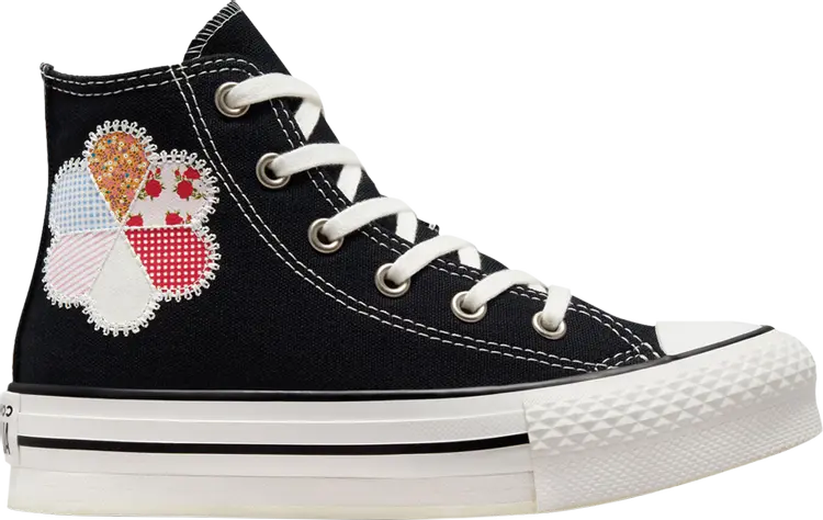 

Кроссовки Converse Chuck Taylor All Star EVA Lift Platform High PS Crafted Patchwork, черный