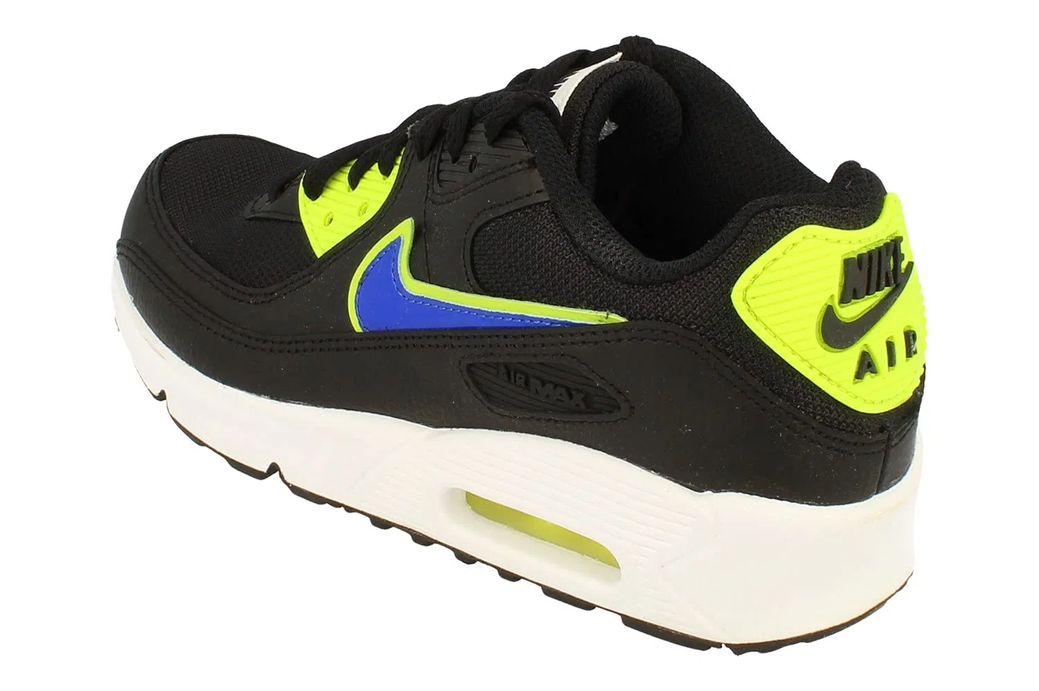 Детские кроссовки для мальчиков с принтом Air Max 90 NIKE, Черный — фото 2