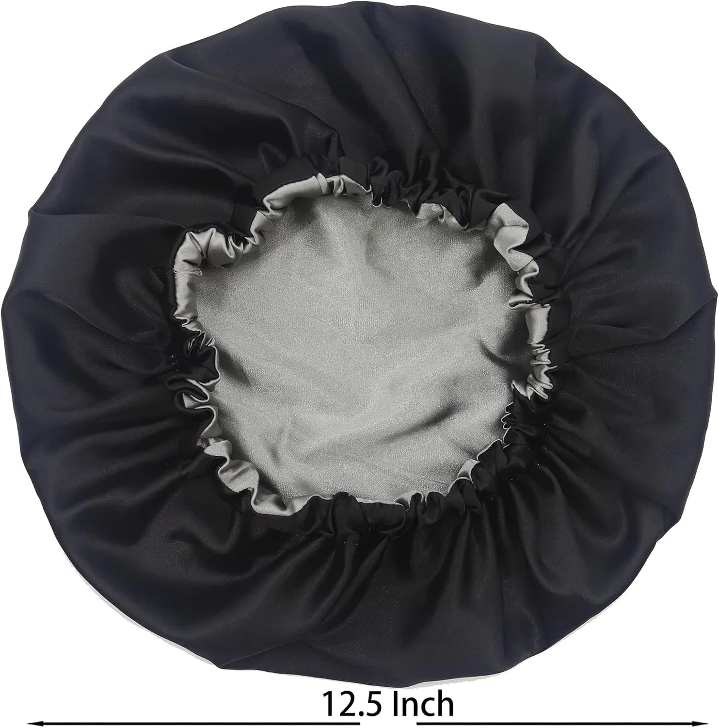 Шапочка для душа Satin Adjustable SAYMRE, Black — фото 3