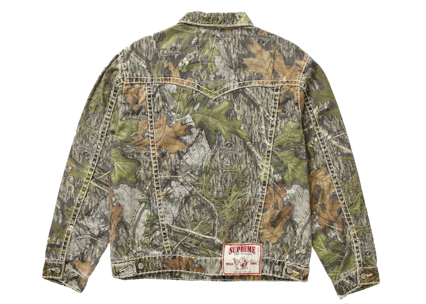 Мужская куртка-джинсовка Camo Supreme, Mossy Oak Camo — фото 2
